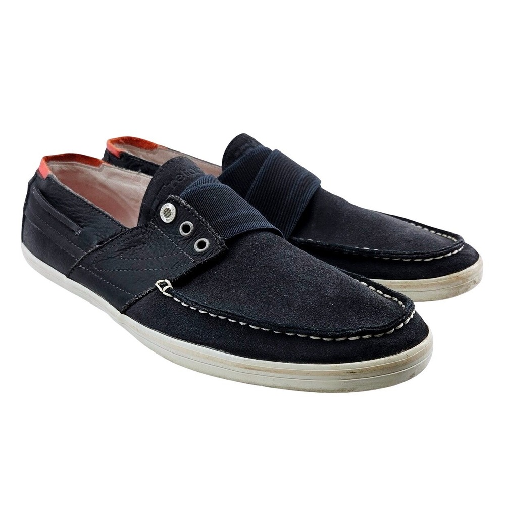 Tretorn Mens Suede Boat Shoe - Size 10